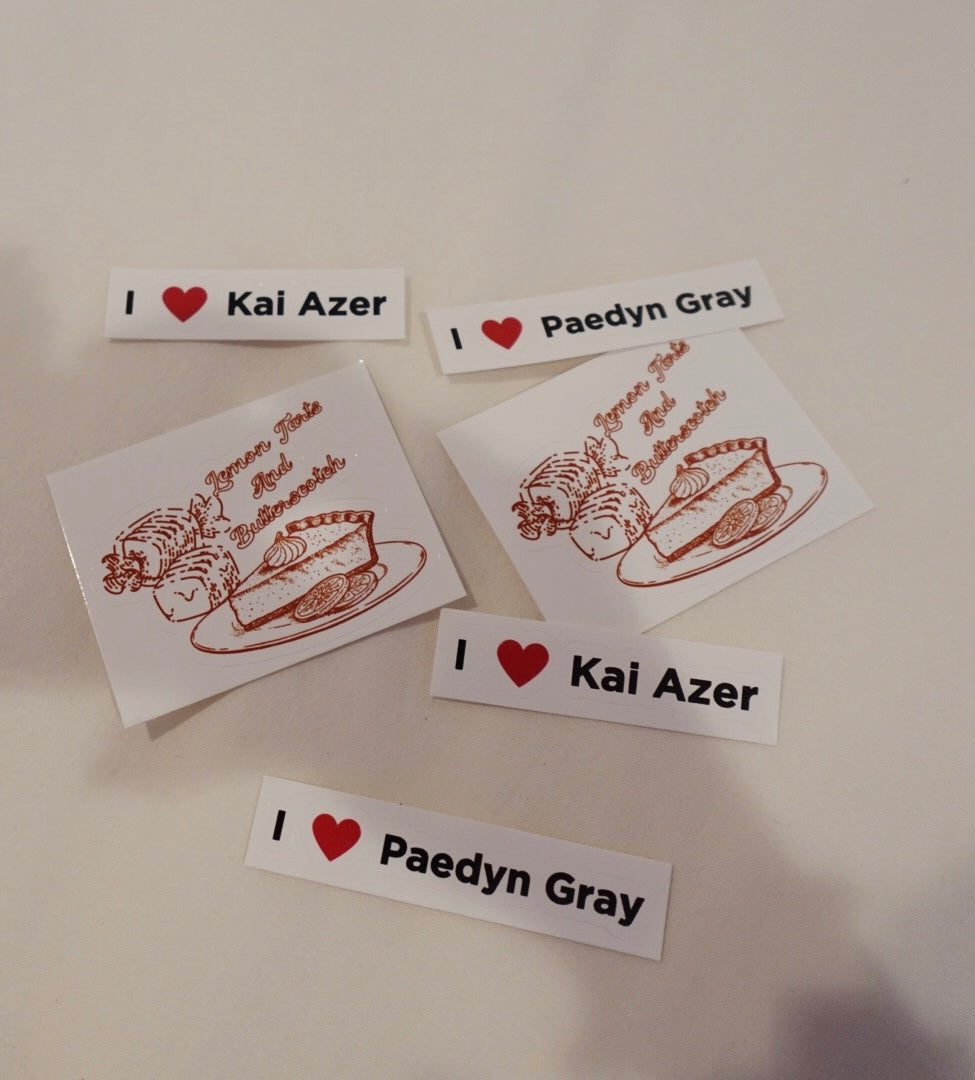 I Love Kai Azer Sticker