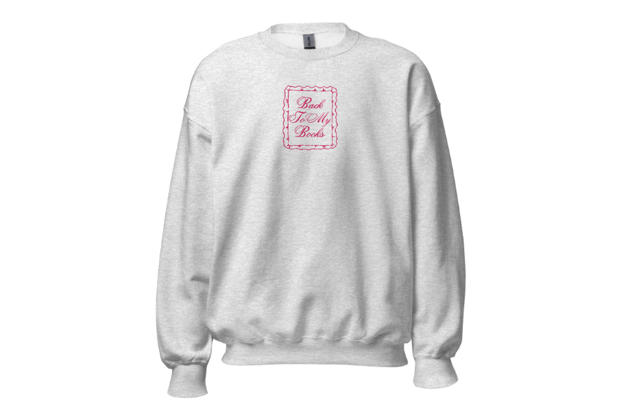 Back To My Books Crewneck