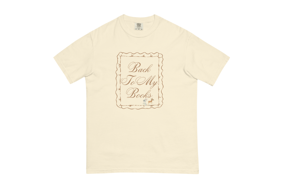 Back To My Books Tee