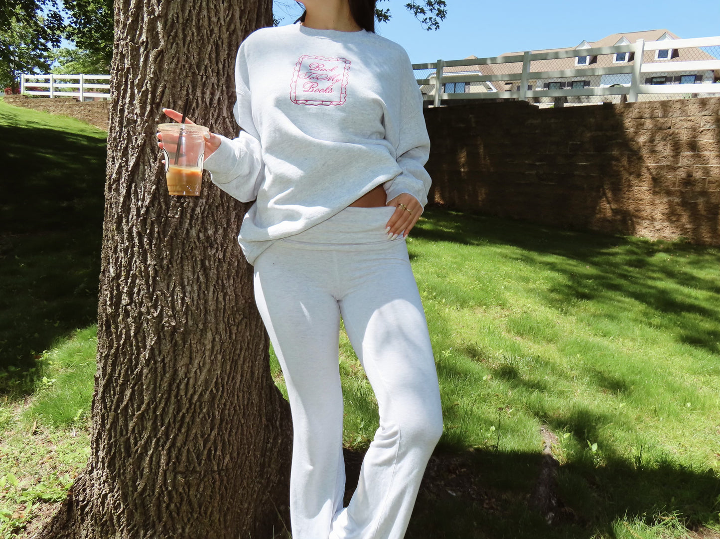Back To My Books Crewneck