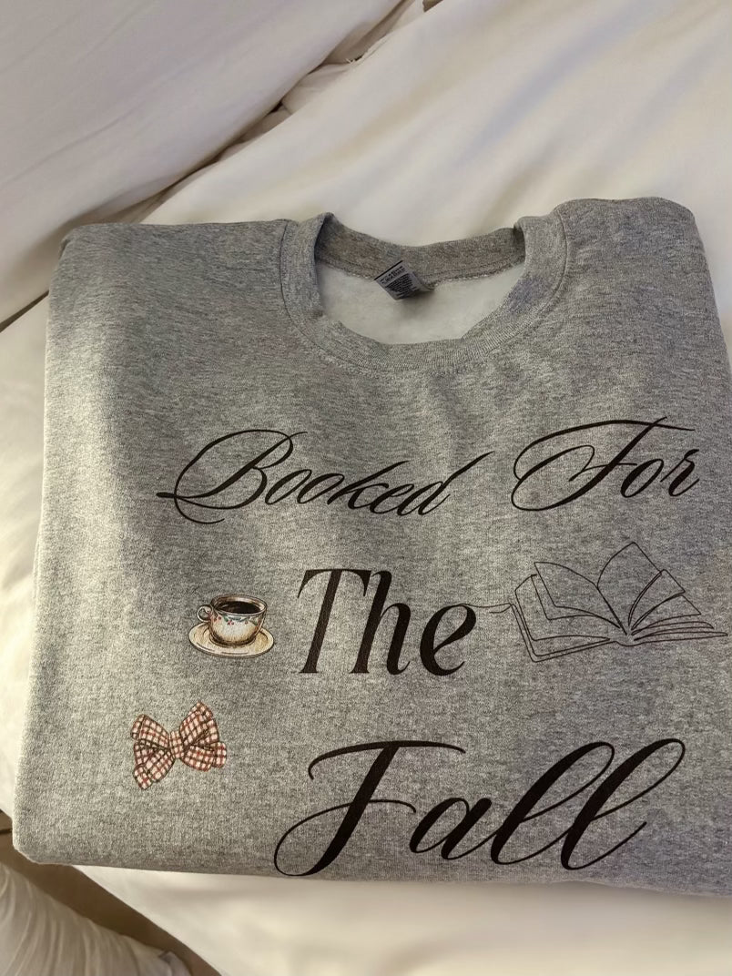 Booked For The Fall Crewneck