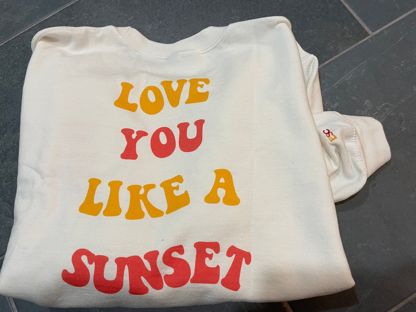 Love You Like a Sunset Crewneck