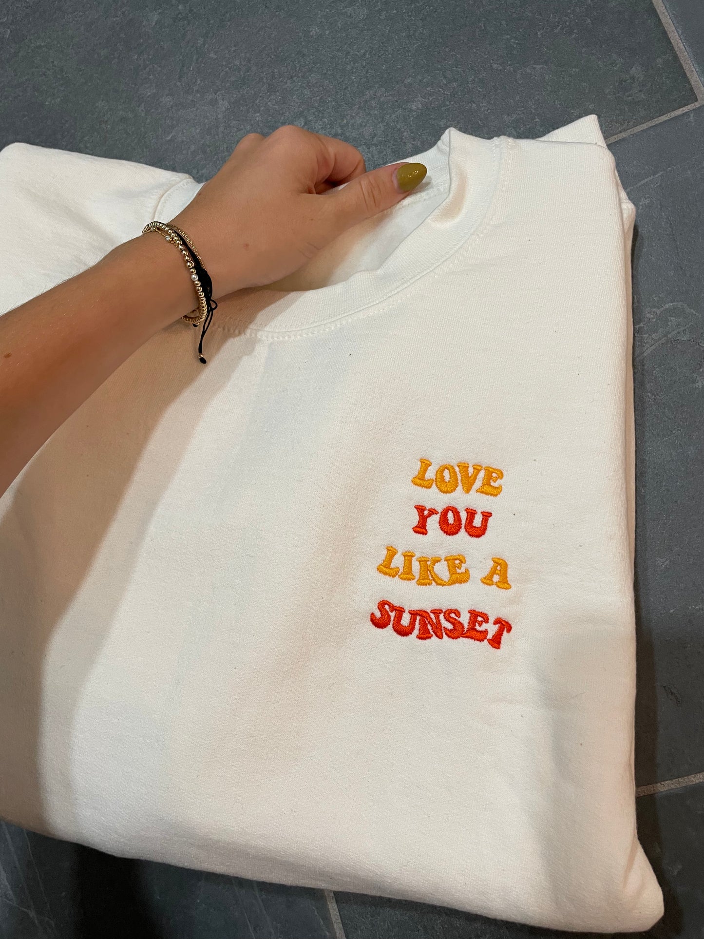 Love You Like a Sunset Crewneck