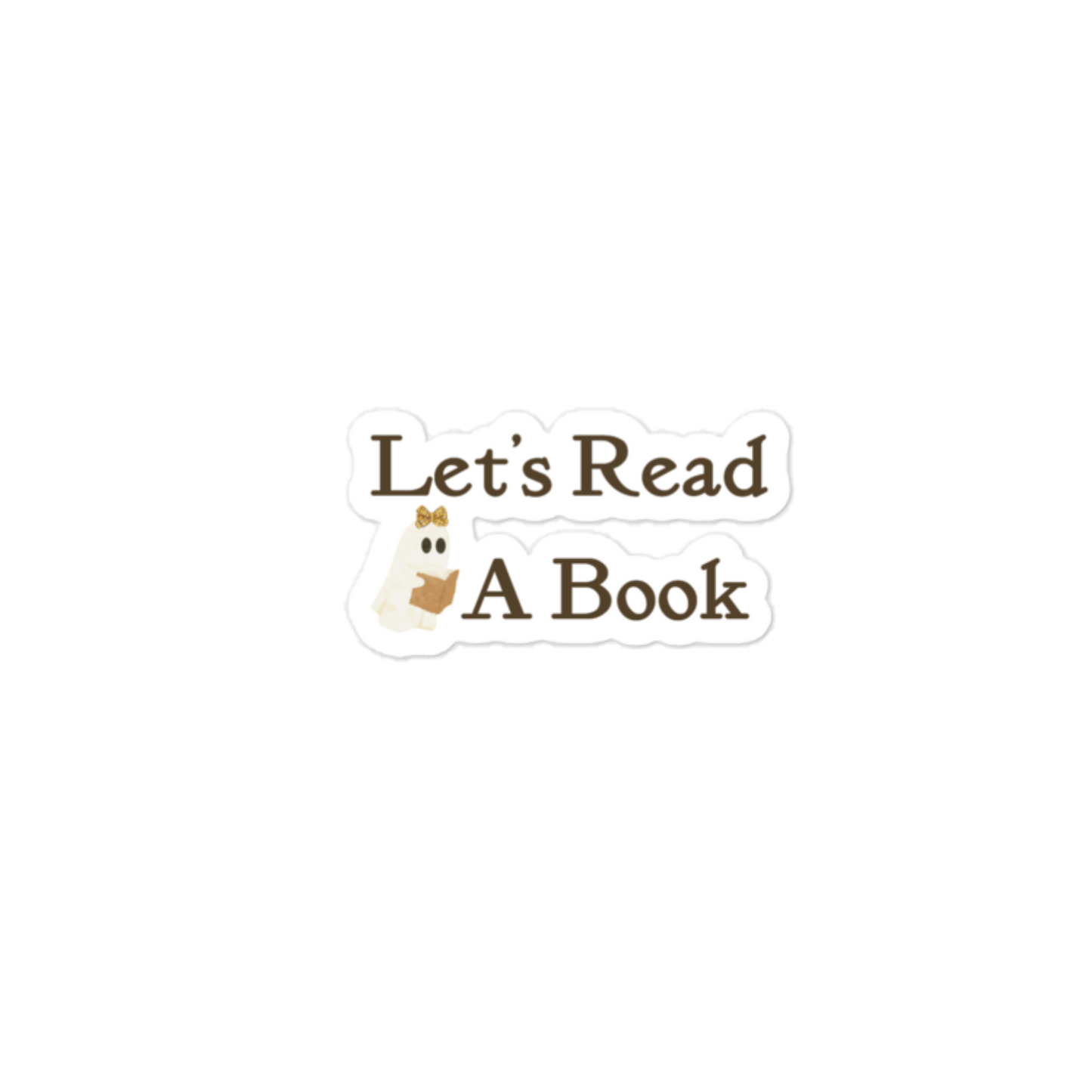 Let's Read A Book {Fall Edition} Sticker