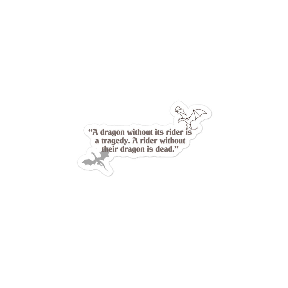 Fourth Wing Sticker