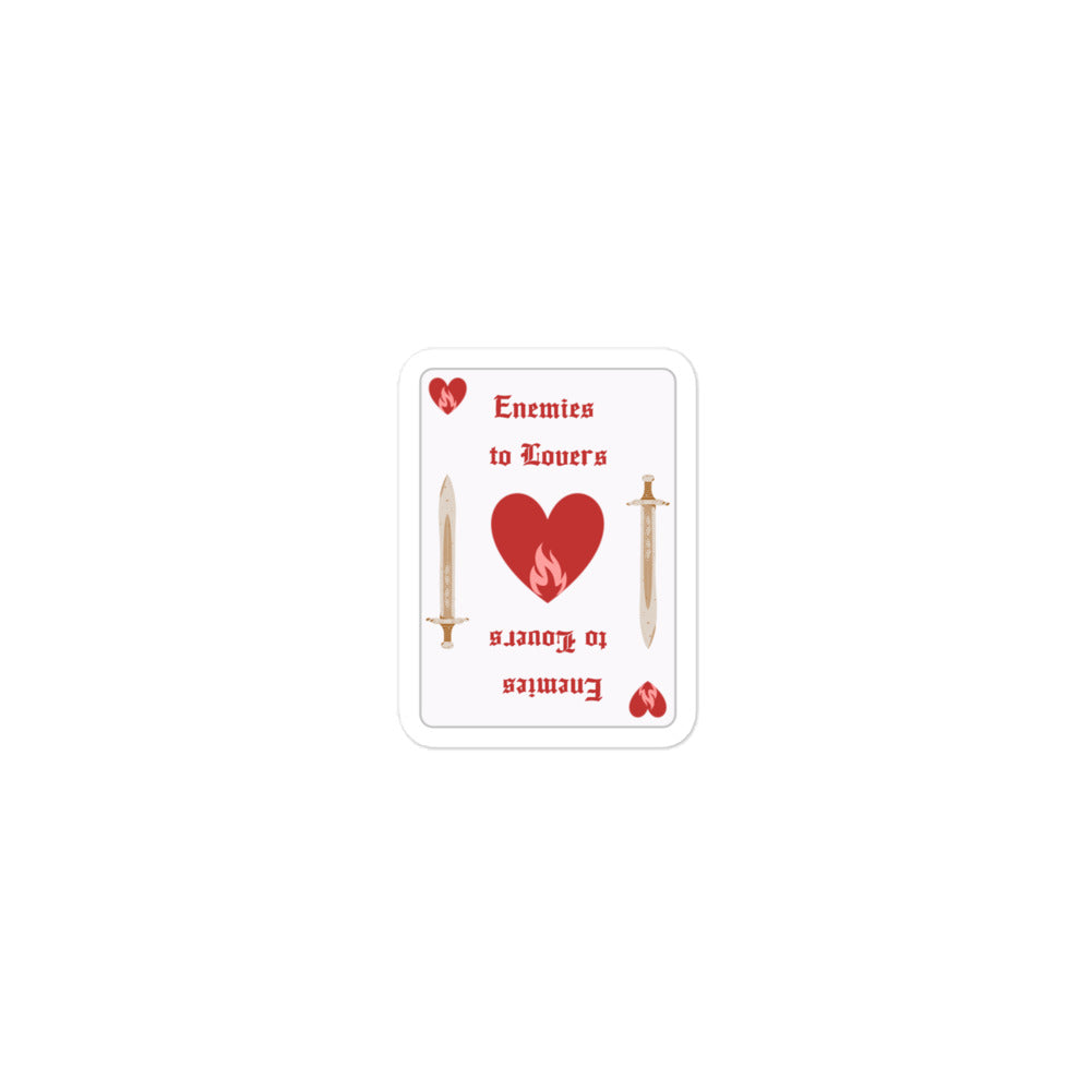 Enemies to Lovers Sticker
