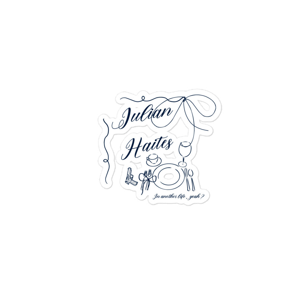 Julian Haites Sticker