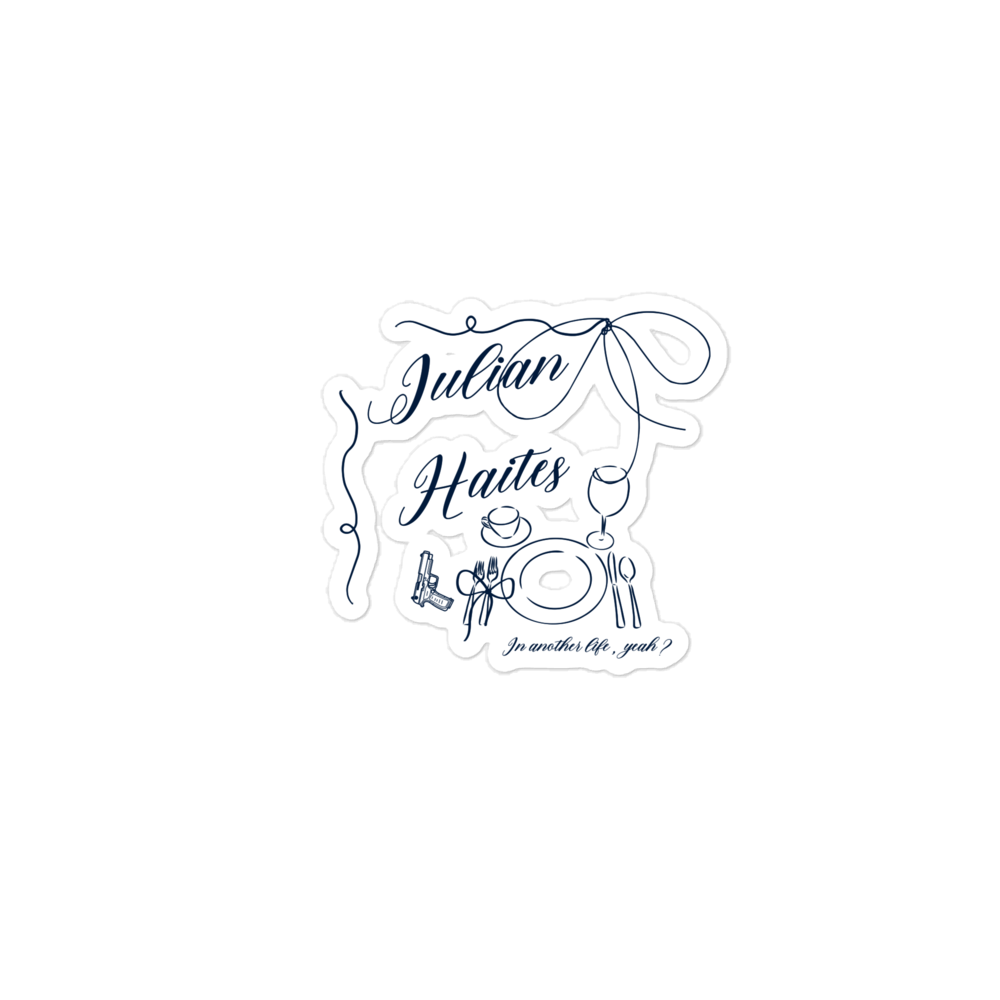 Julian Haites Sticker