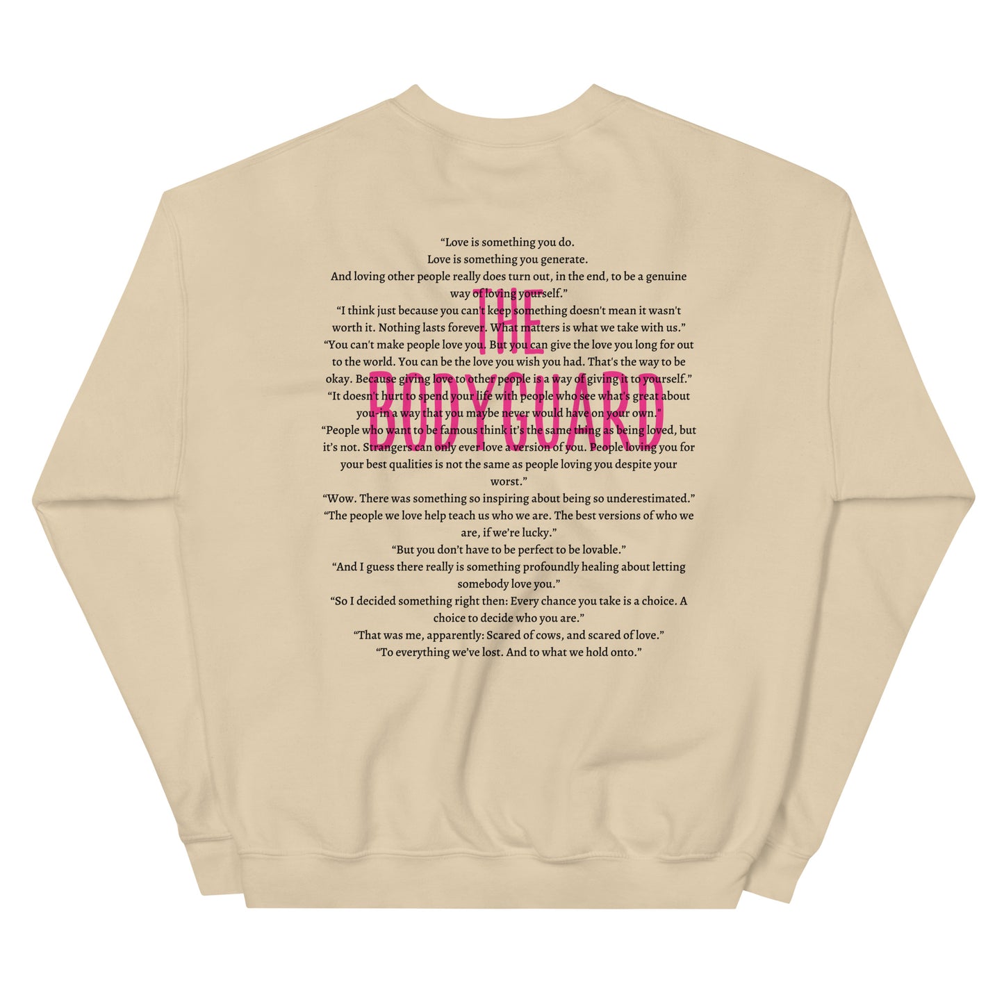 The Bodyguard Crewneck