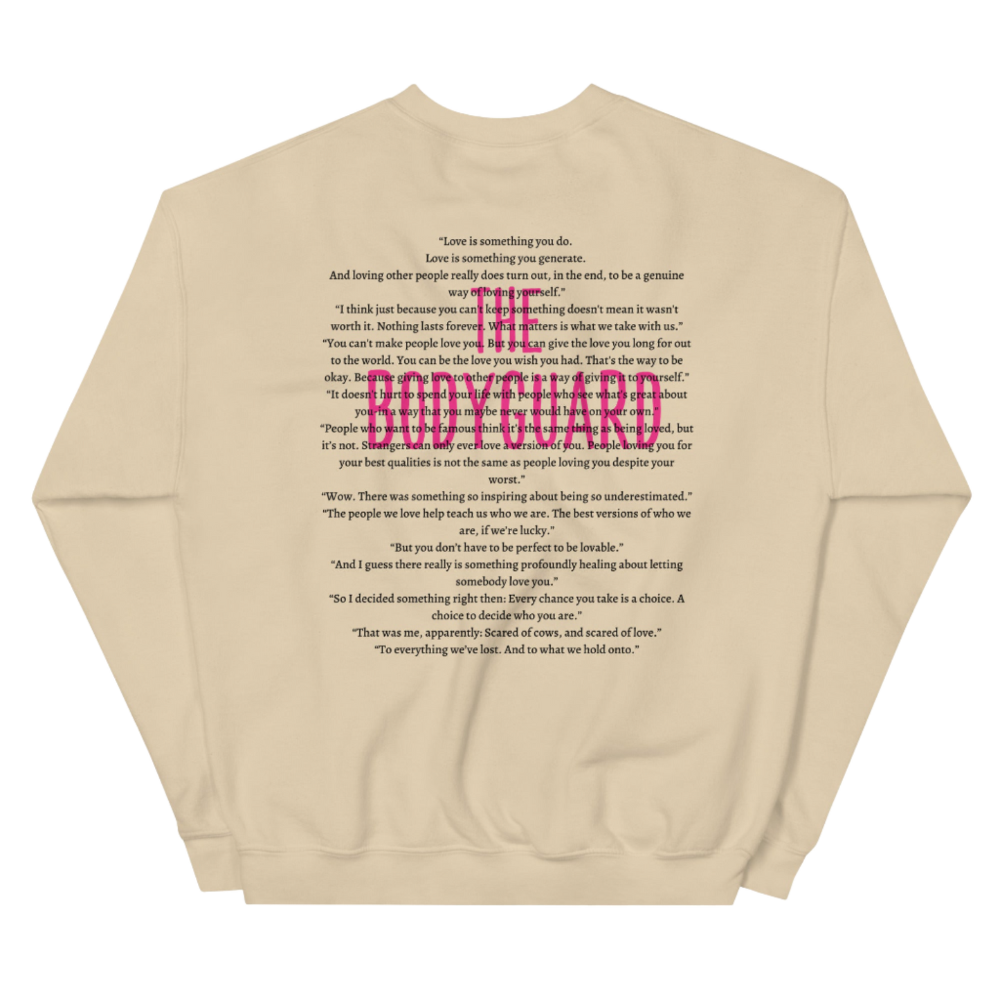 The Bodyguard Crewneck