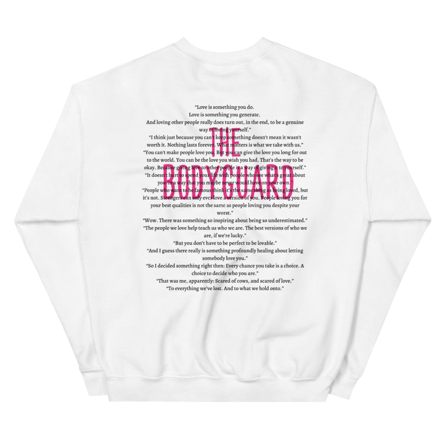 The Bodyguard Crewneck