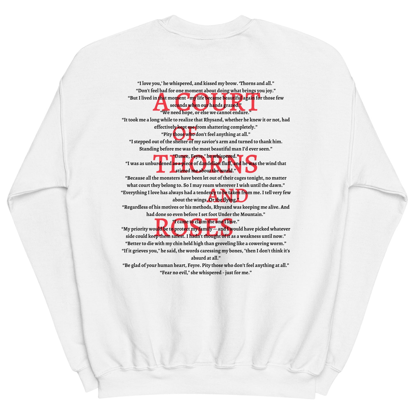 A Court of Thorns and Roses Crewneck