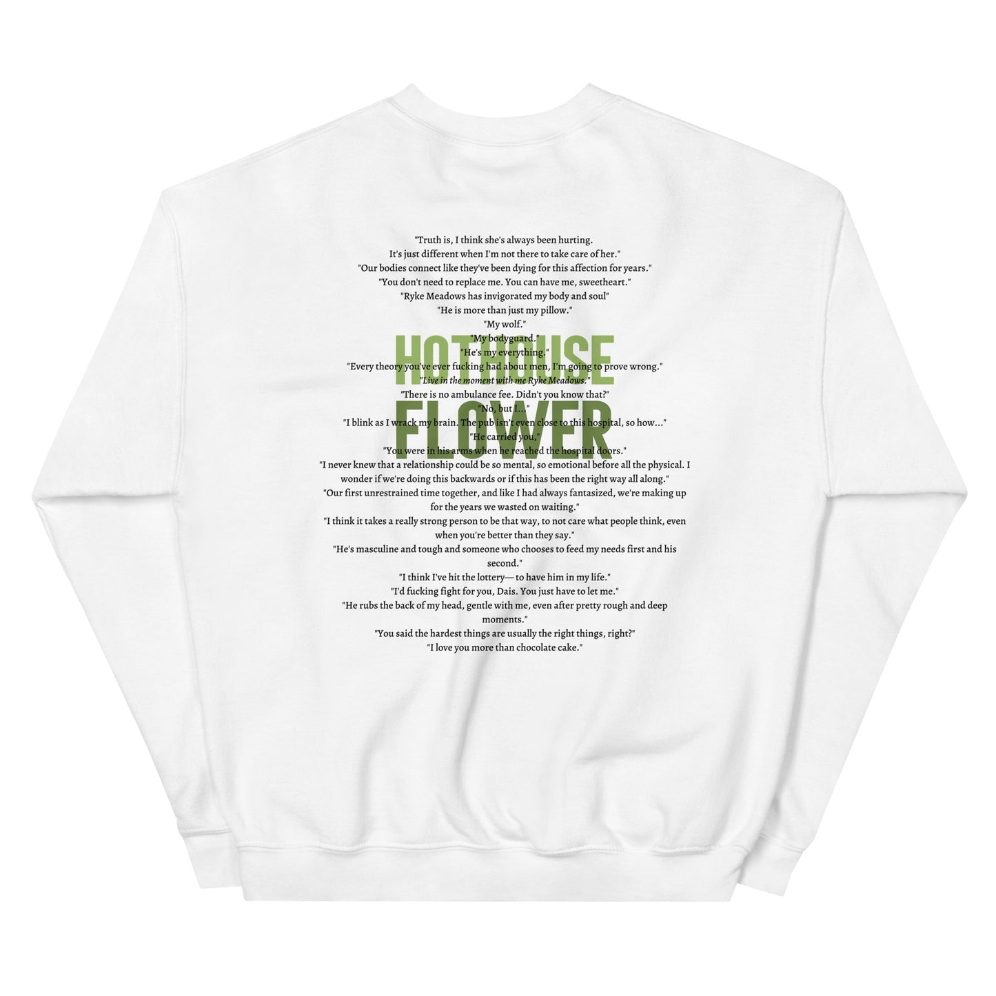 flower crewneck