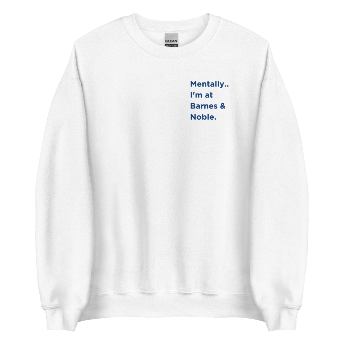 Mentally... I'm at Barnes & Noble Crew