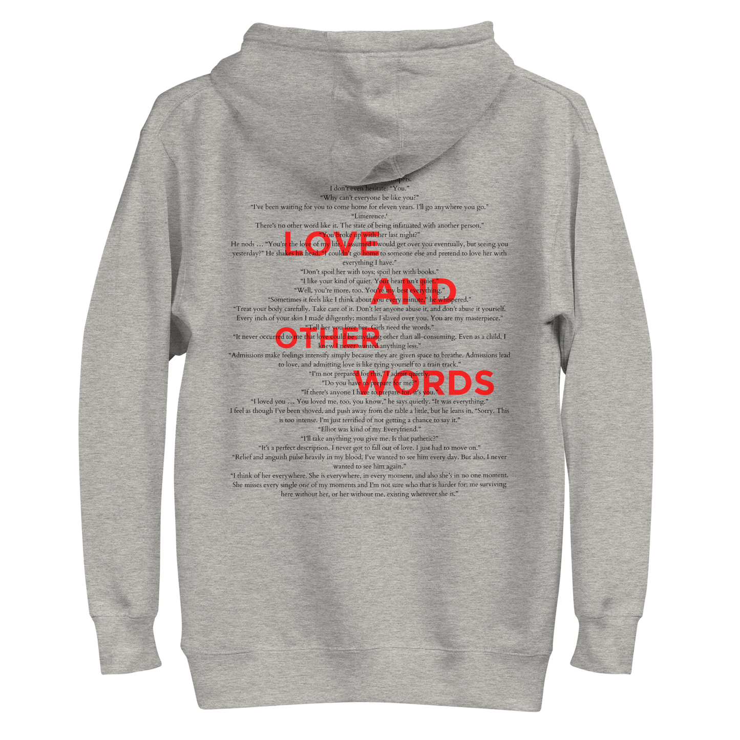 Love and Other Words Hoodie