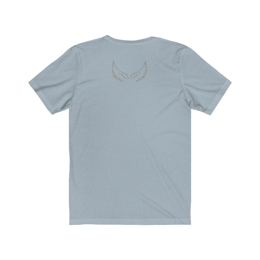sky blue wing Angel Energy Tee