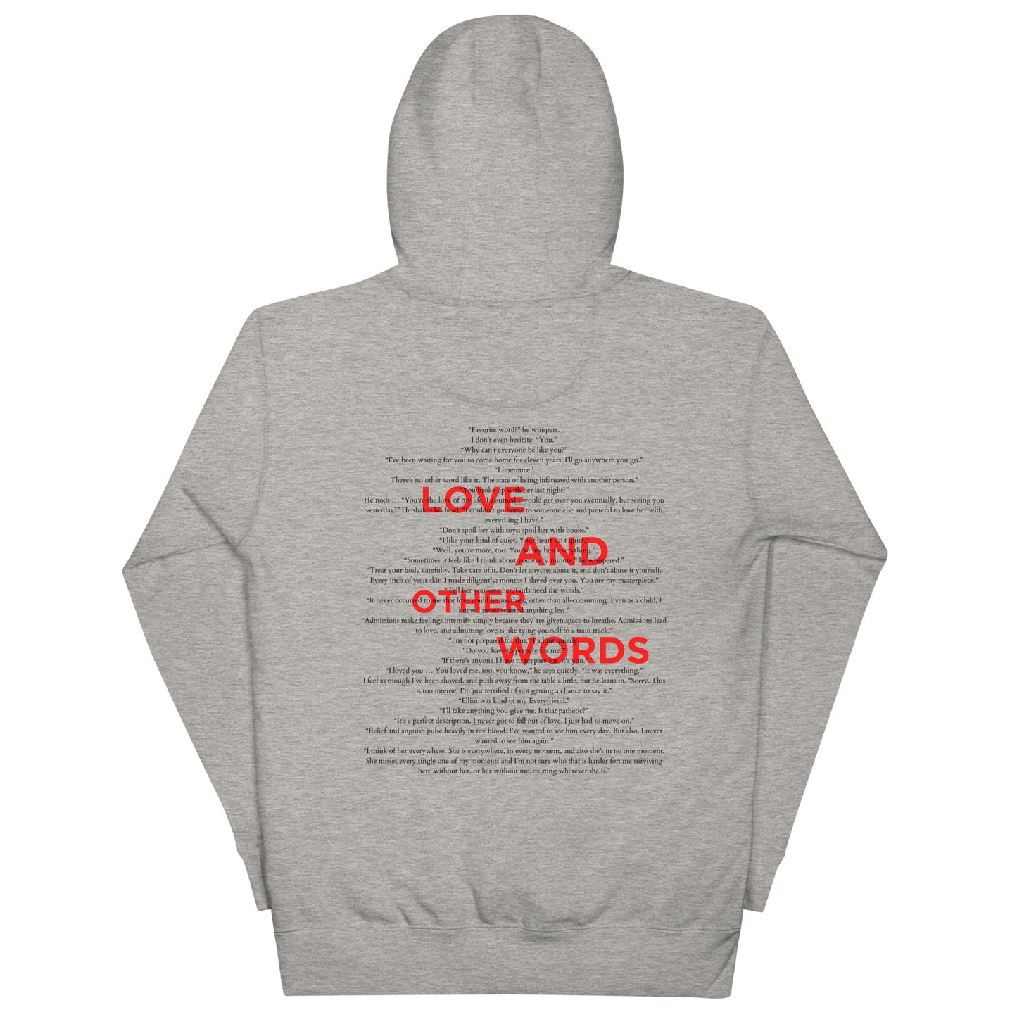 Love and Other Words Hoodie