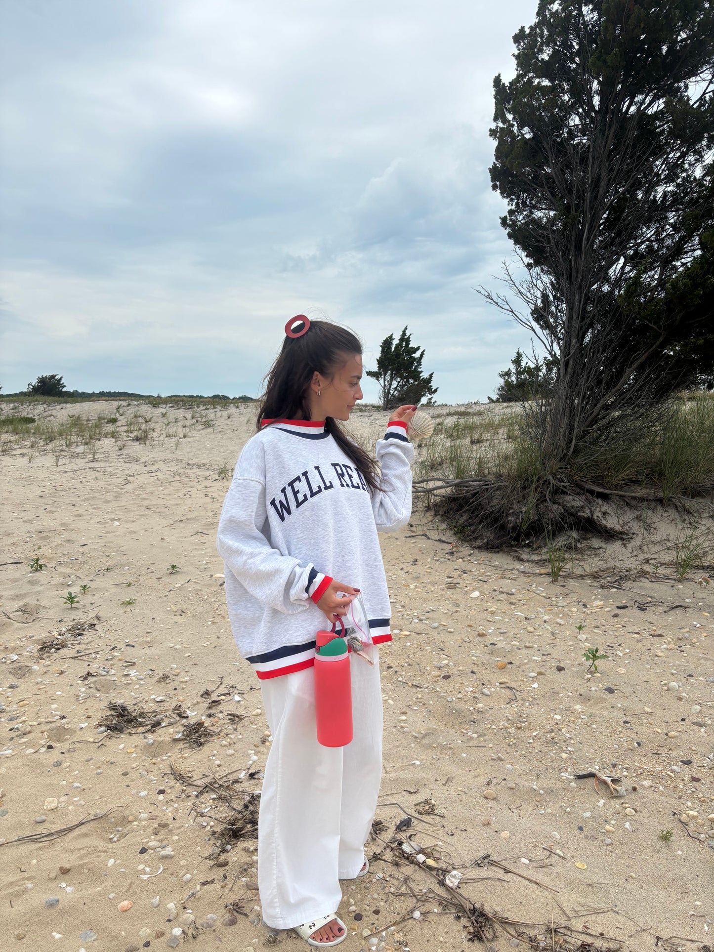 Well-Read By the Sea Mockneck