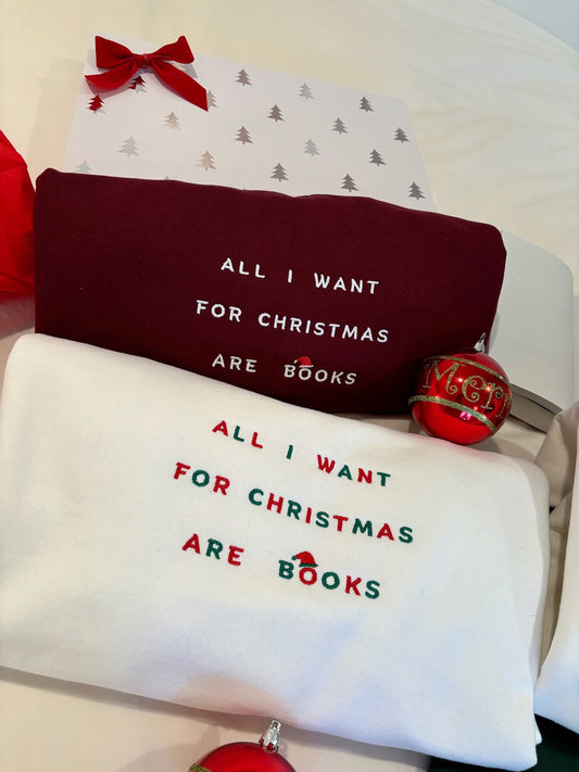 All I Want For Xmas Are Books Crewneck