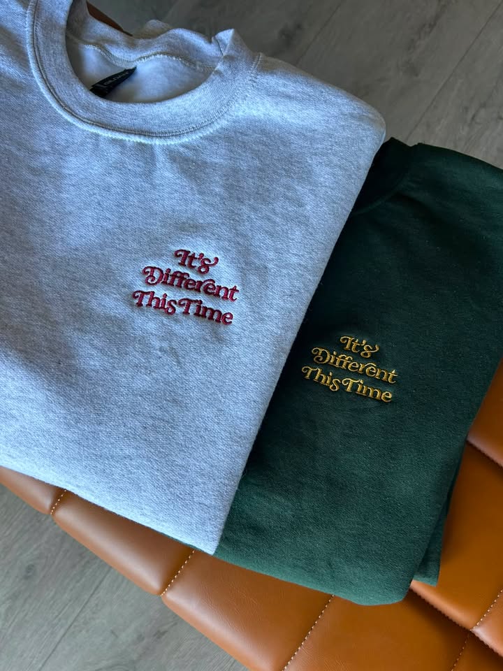 It's Different This Time Crewneck