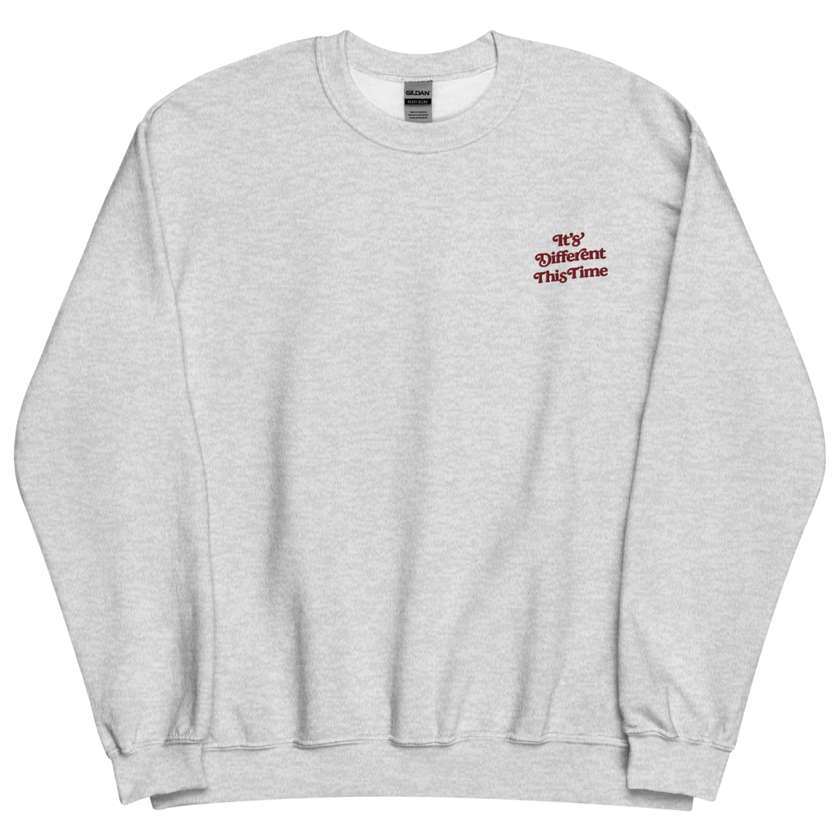 It's Different This Time Crewneck