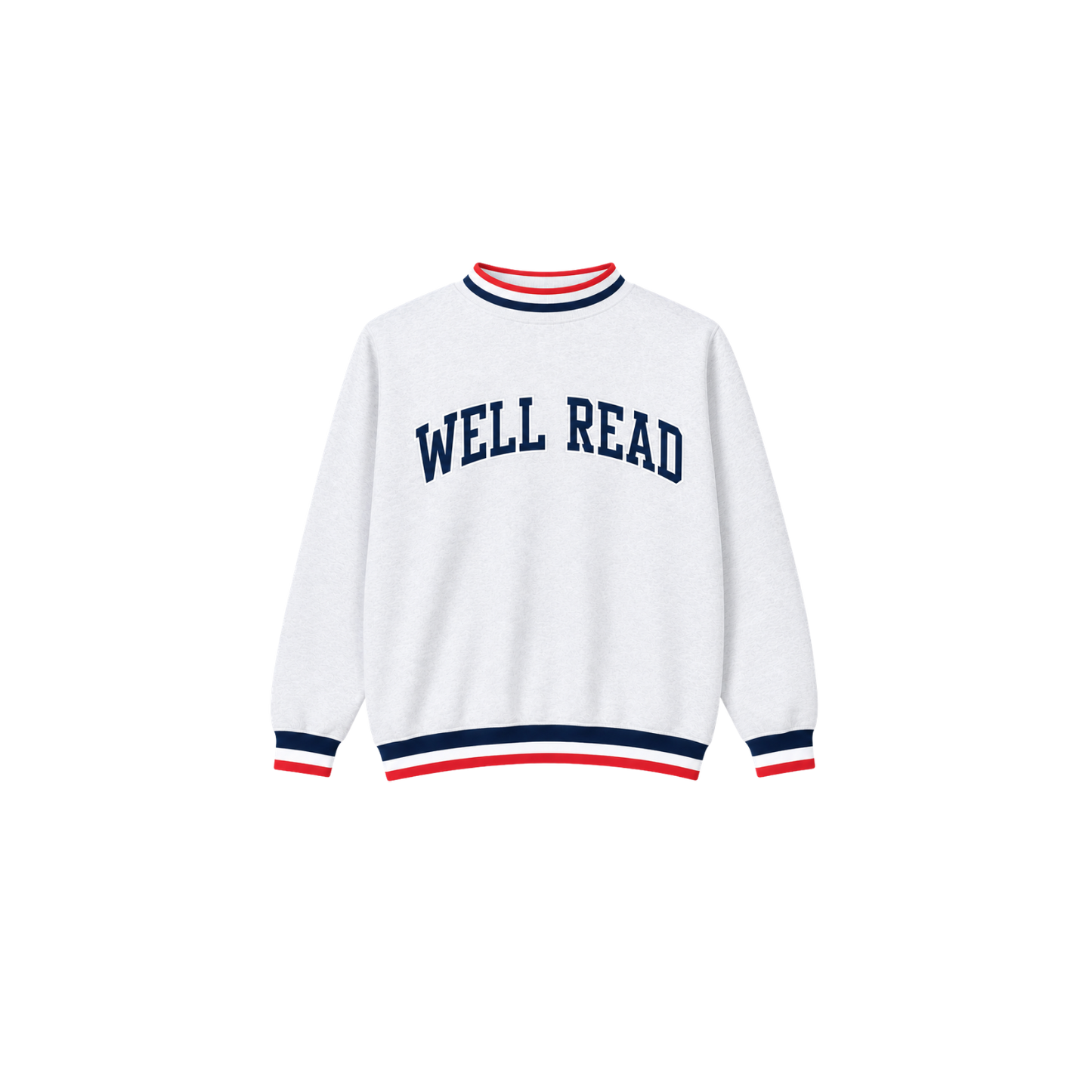 Well-Read By the Sea Mockneck