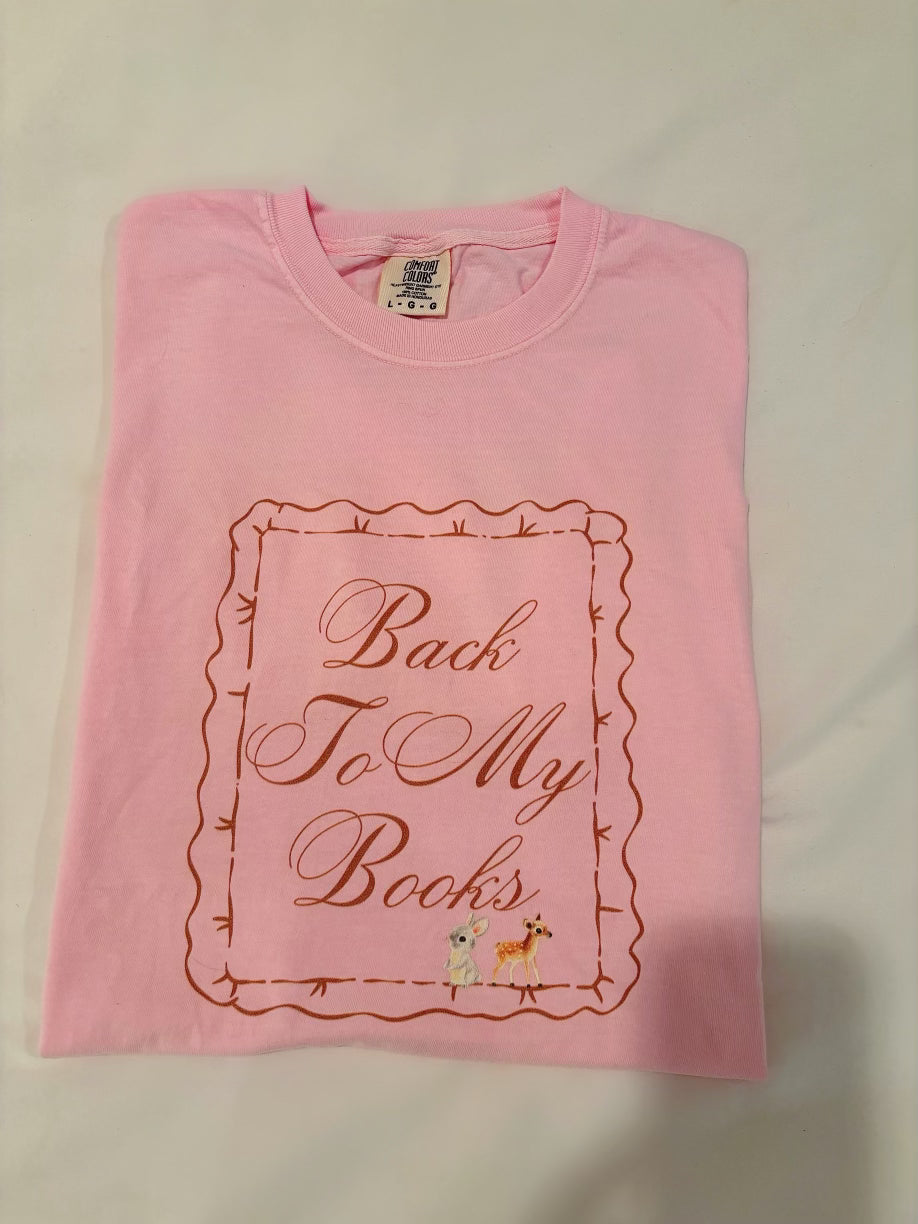 Back To My Books Tee