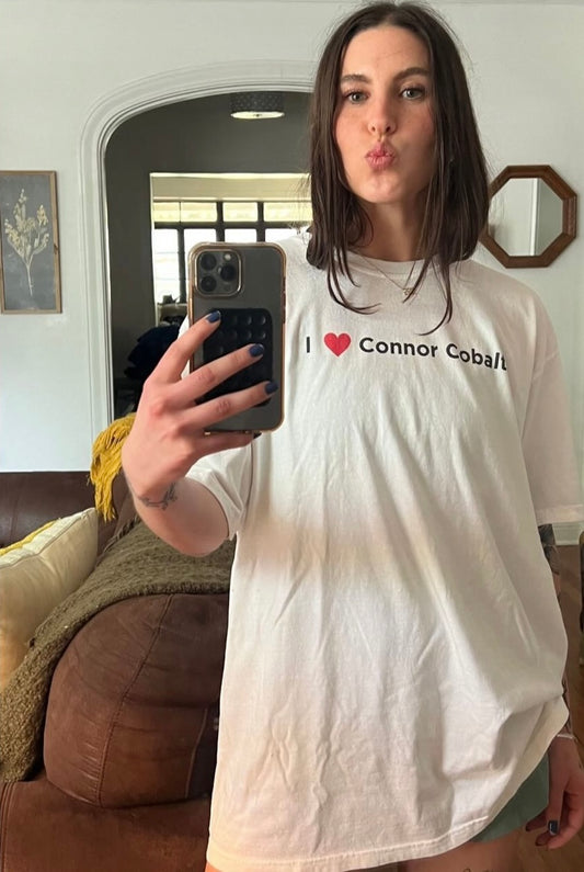 I Love Connor Cobalt Tee