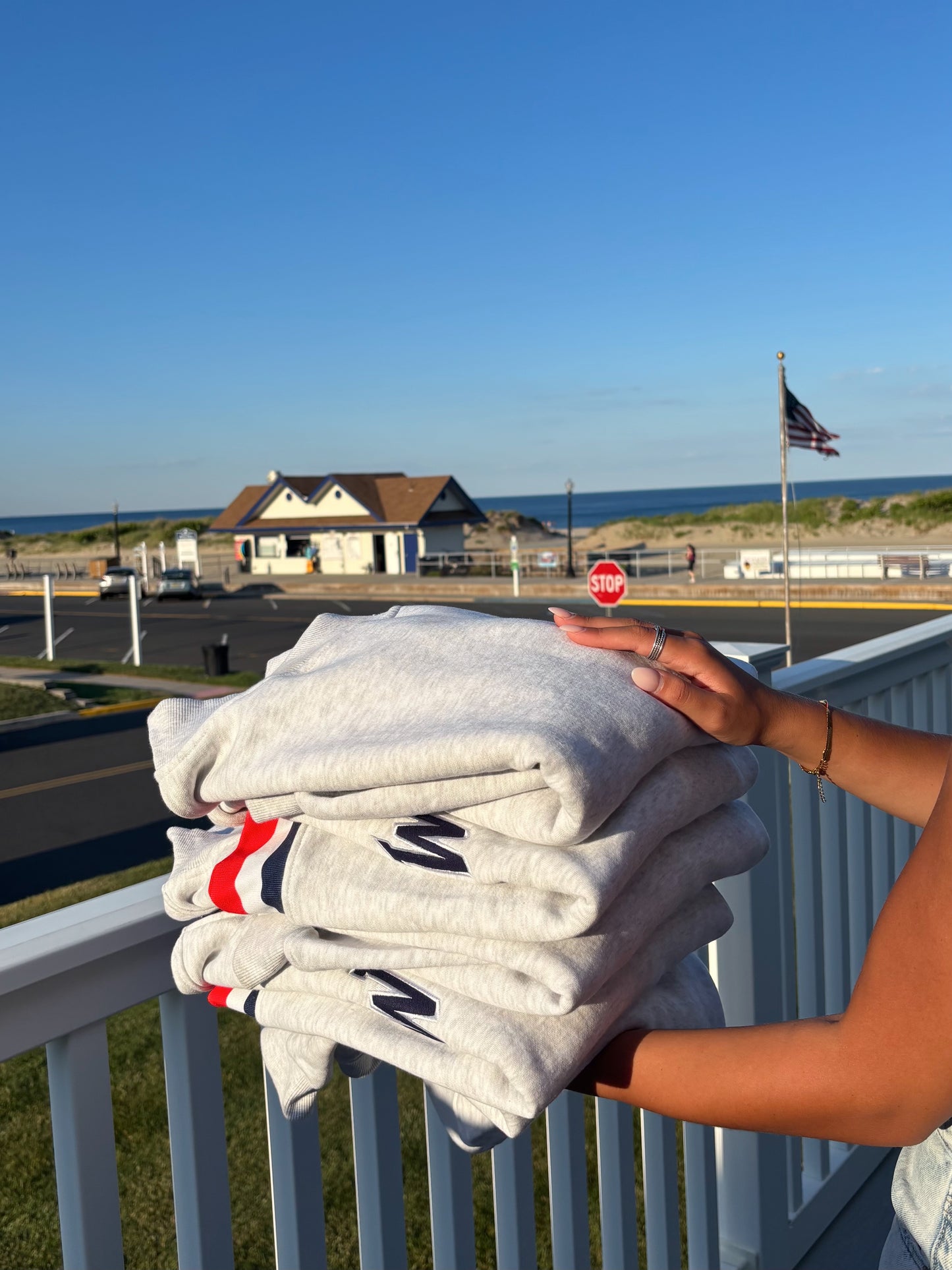 Well-Read By the Sea Mockneck