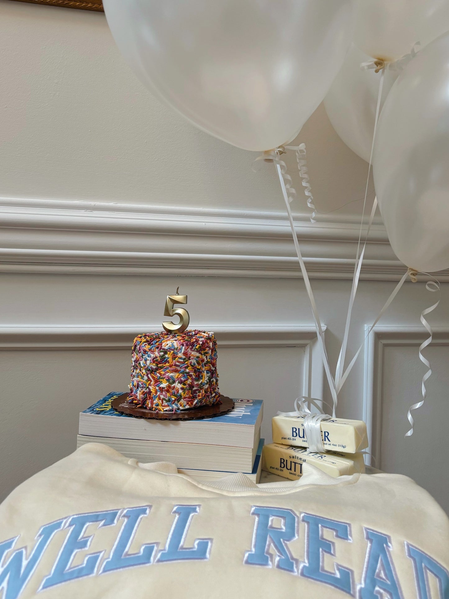 Birthday Butter Mockneck