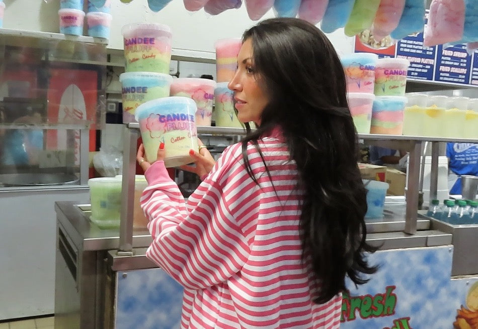 Cotton Candy Mockneck