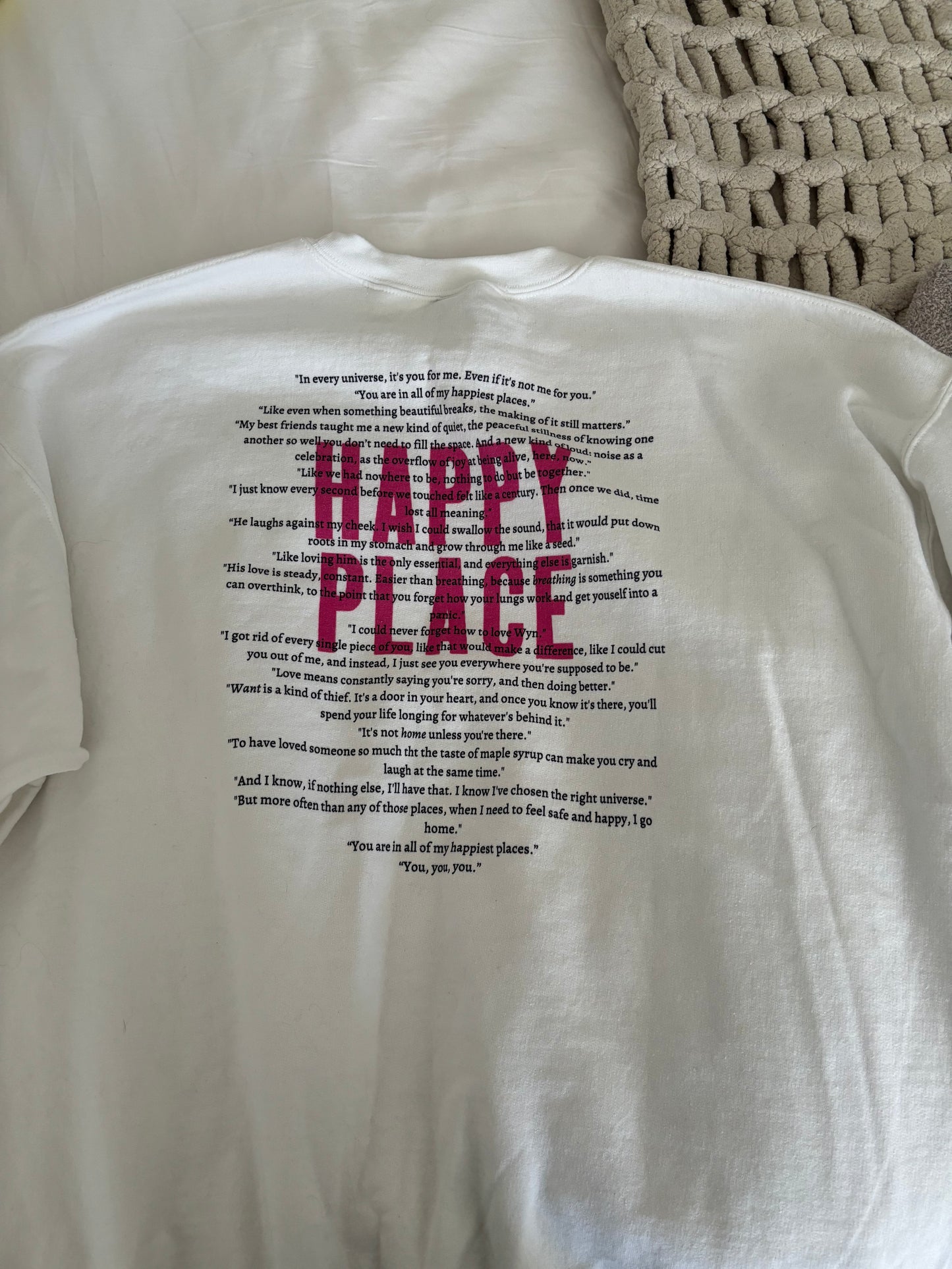 Happy Place Crewneck ESC Thift