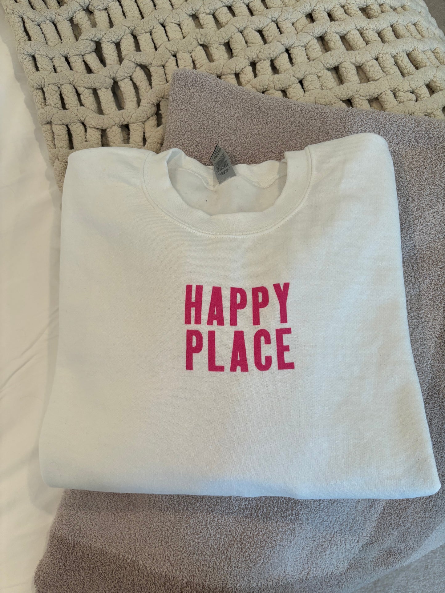 Happy Place Crewneck ESC Thift