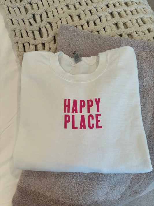 Happy Place Crewneck ESC Thift