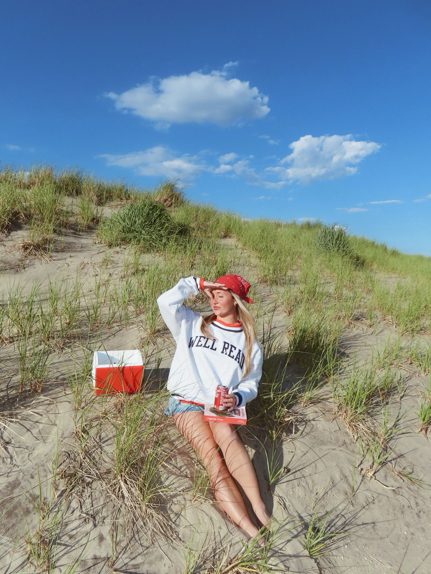 Well-Read By the Sea Mockneck