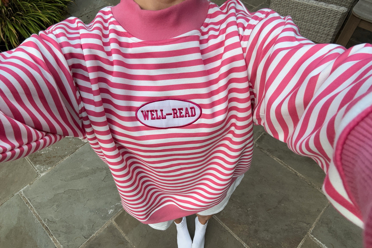 Cotton Candy Mockneck
