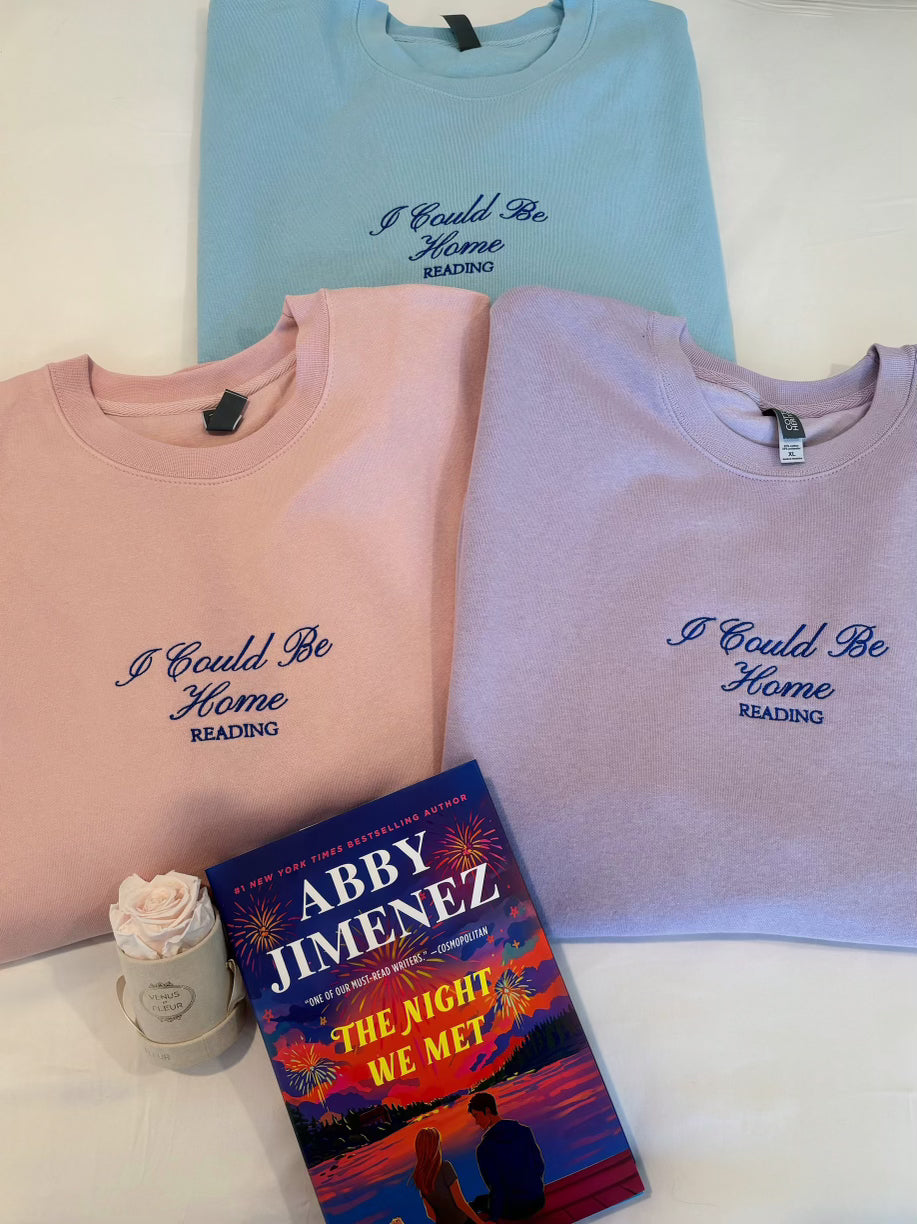 I Could Be Home Reading Crewneck