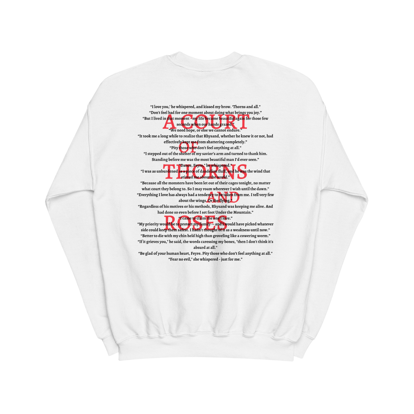 A Court of Thorns and Roses Crewneck