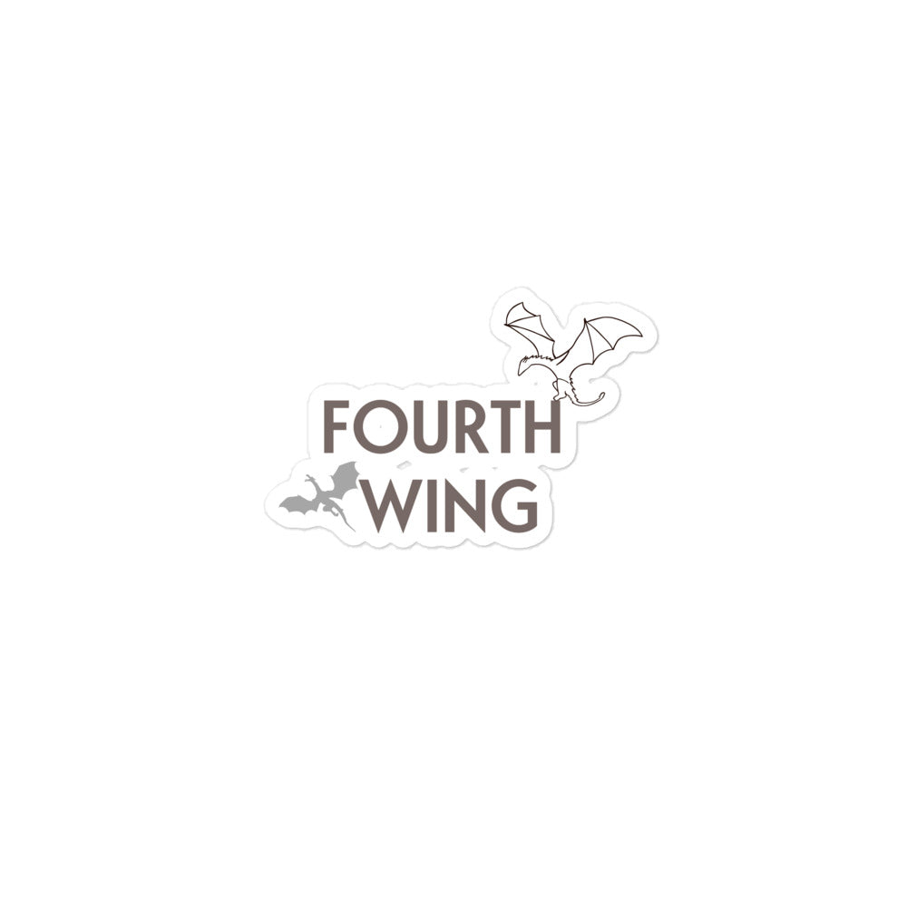 Fourth Wing Sticker