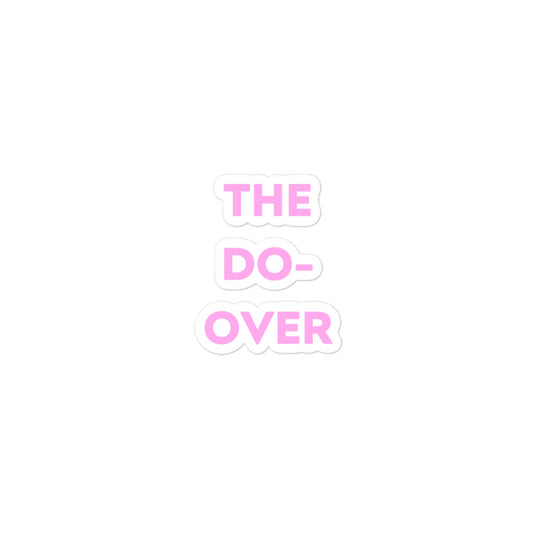 The Do-Over Sticker