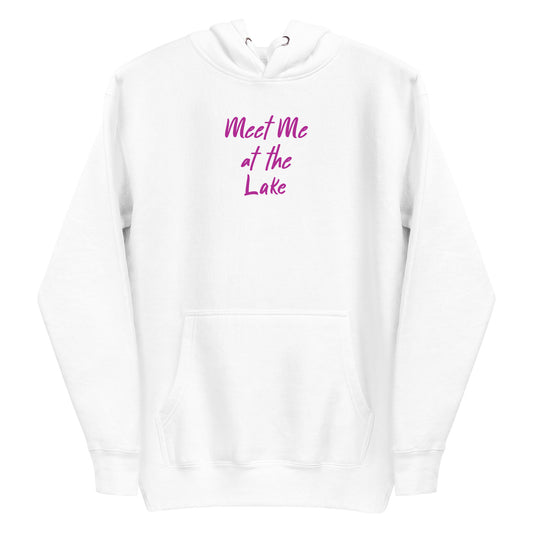 Meet Me At The Lake Book Hoodie