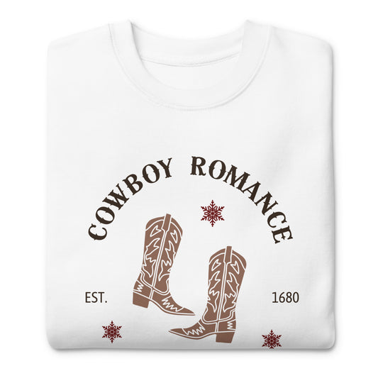 Cowboy Romance Christmas Crewneck