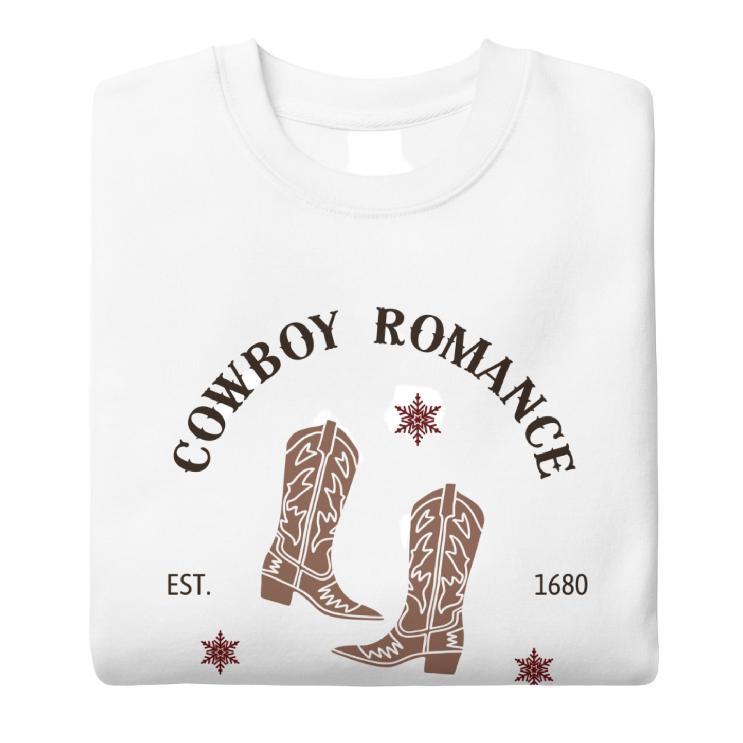 Cowboy Romance Christmas Crewneck