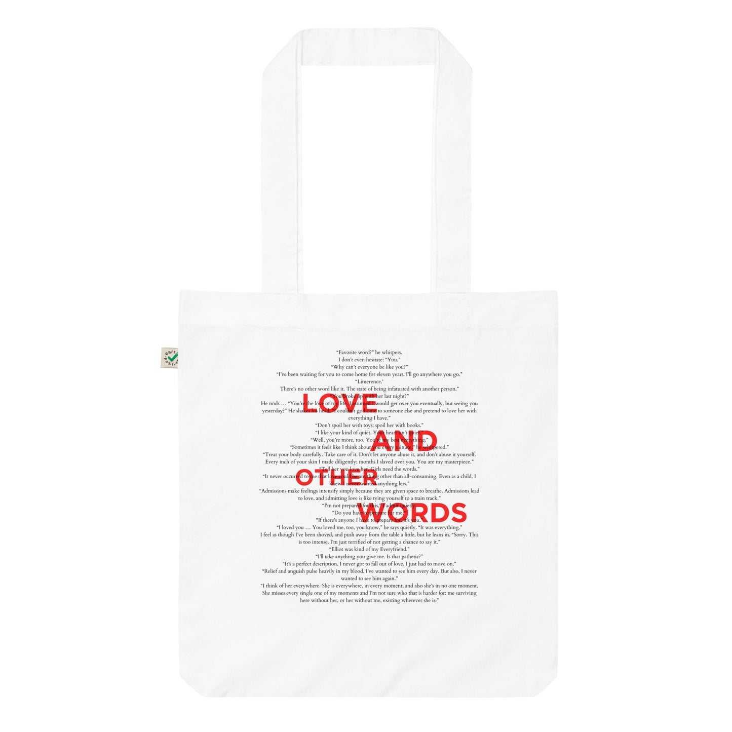 Love and Other Words Tote