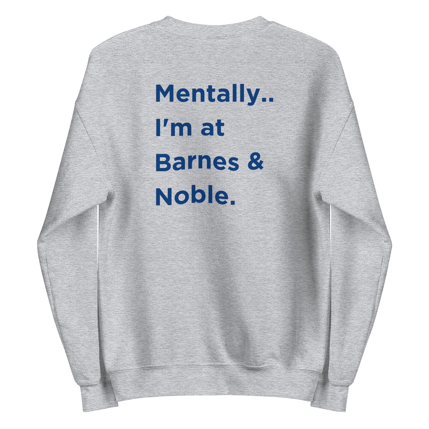 Mentally... I'm at Barnes & Noble Crew