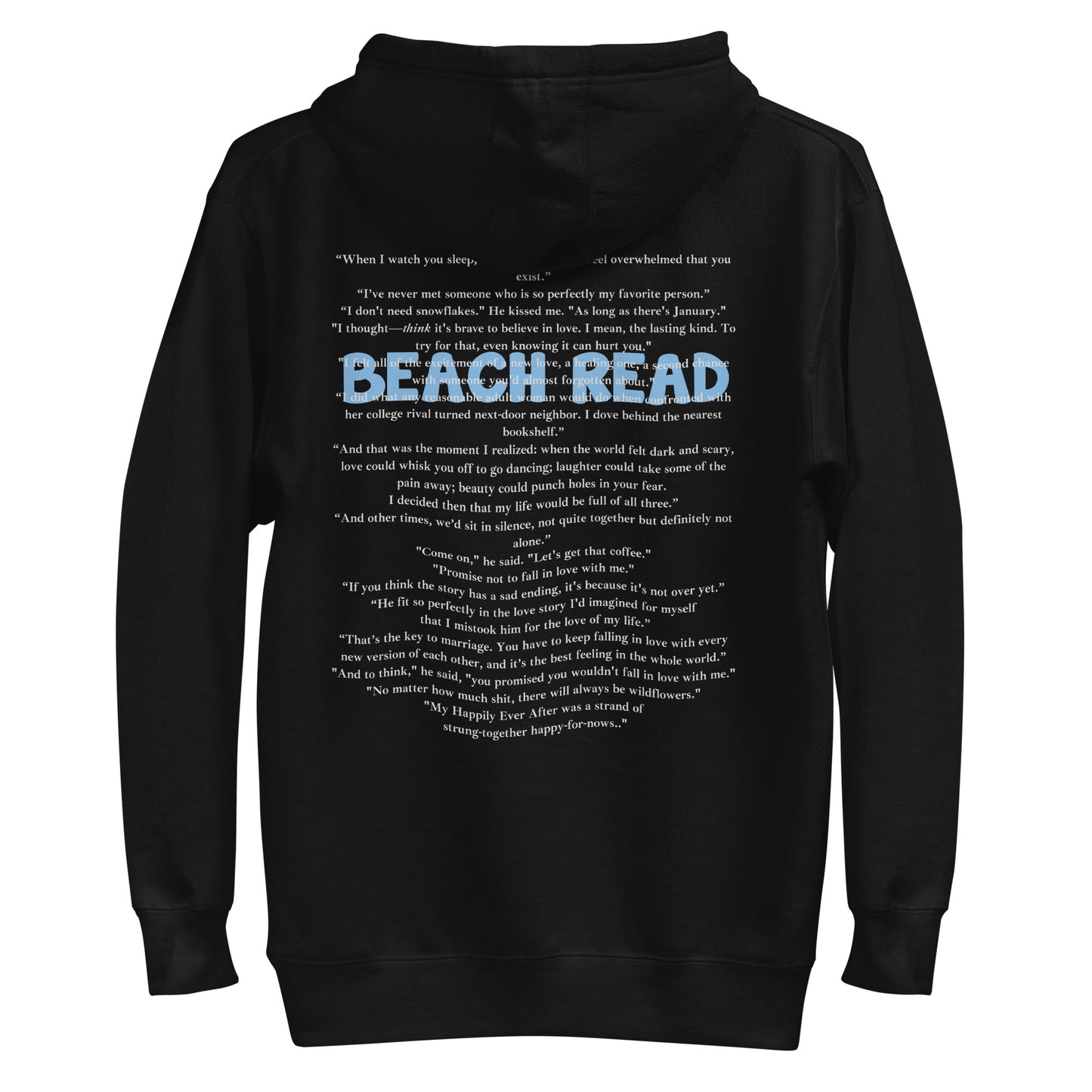 Beach Read Hoodie (Black)