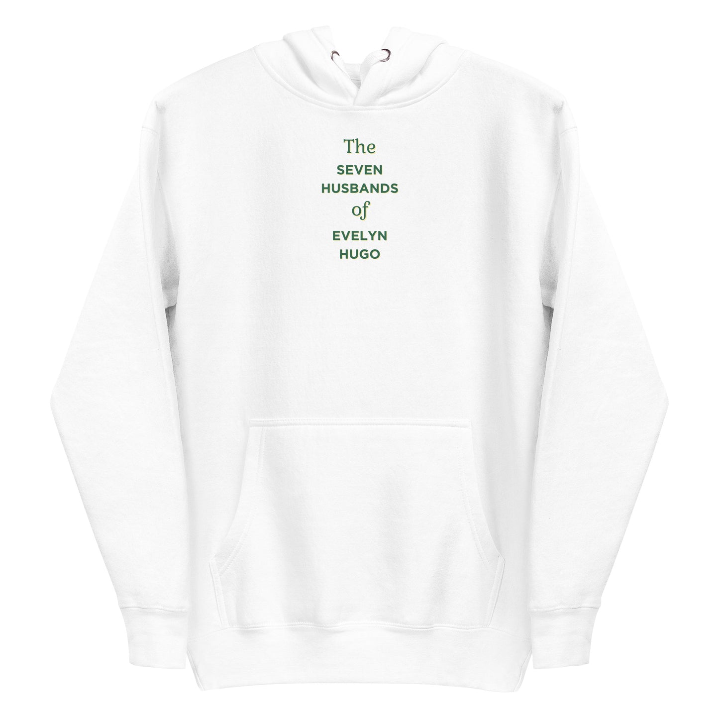 The Seven Husbands of Evelyn Hugo Hoodie (White)